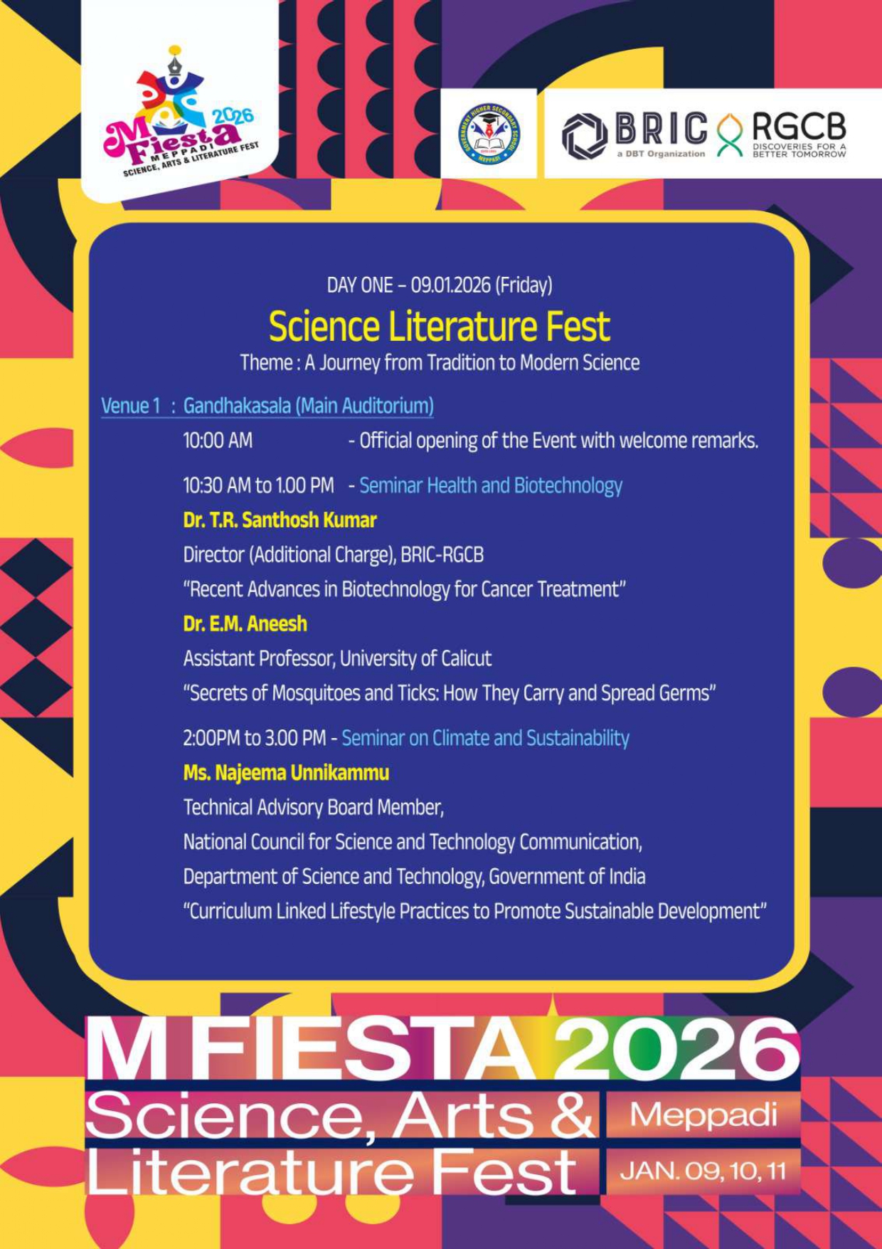Science Literature Fest Meppadi