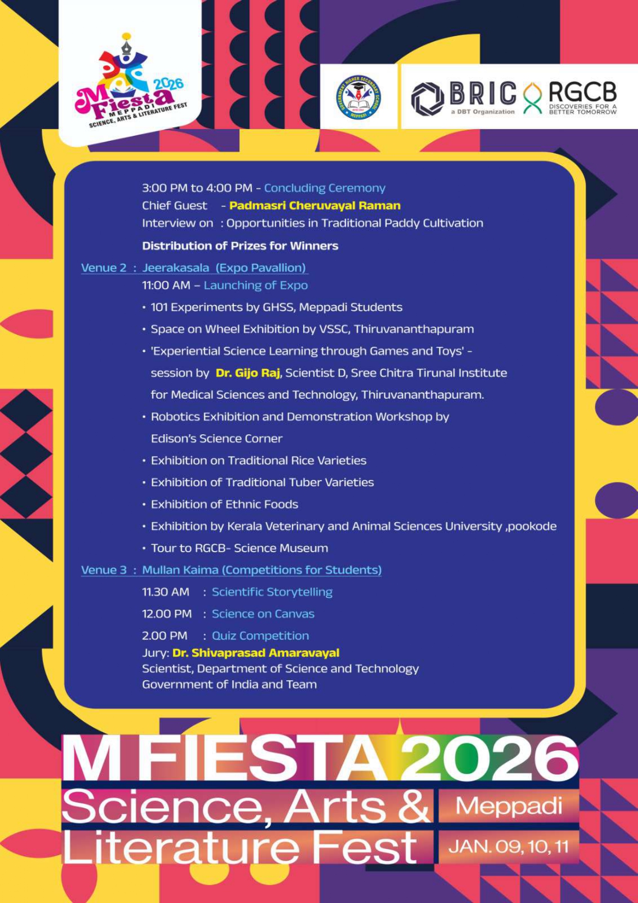 M Fiesta Science Fest
